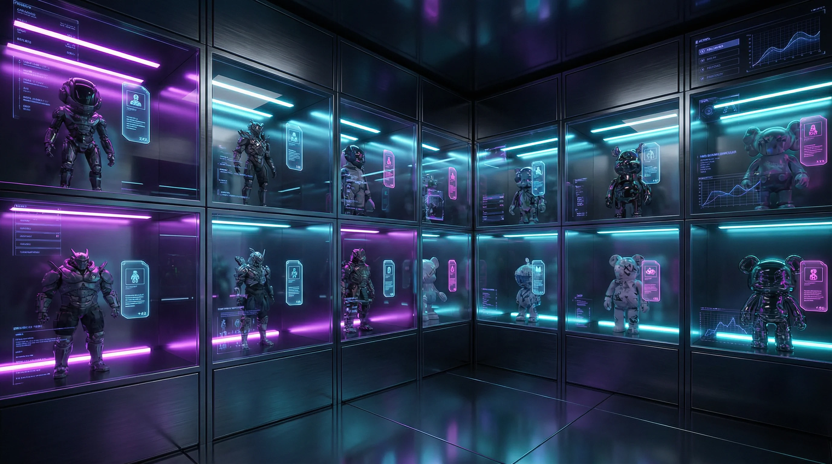 51视频 | 影视电商新纪元：探索、购物，51视频一站式沉浸体验虚拟收藏室3D展示空间 - 沉浸式潮玩展示体验